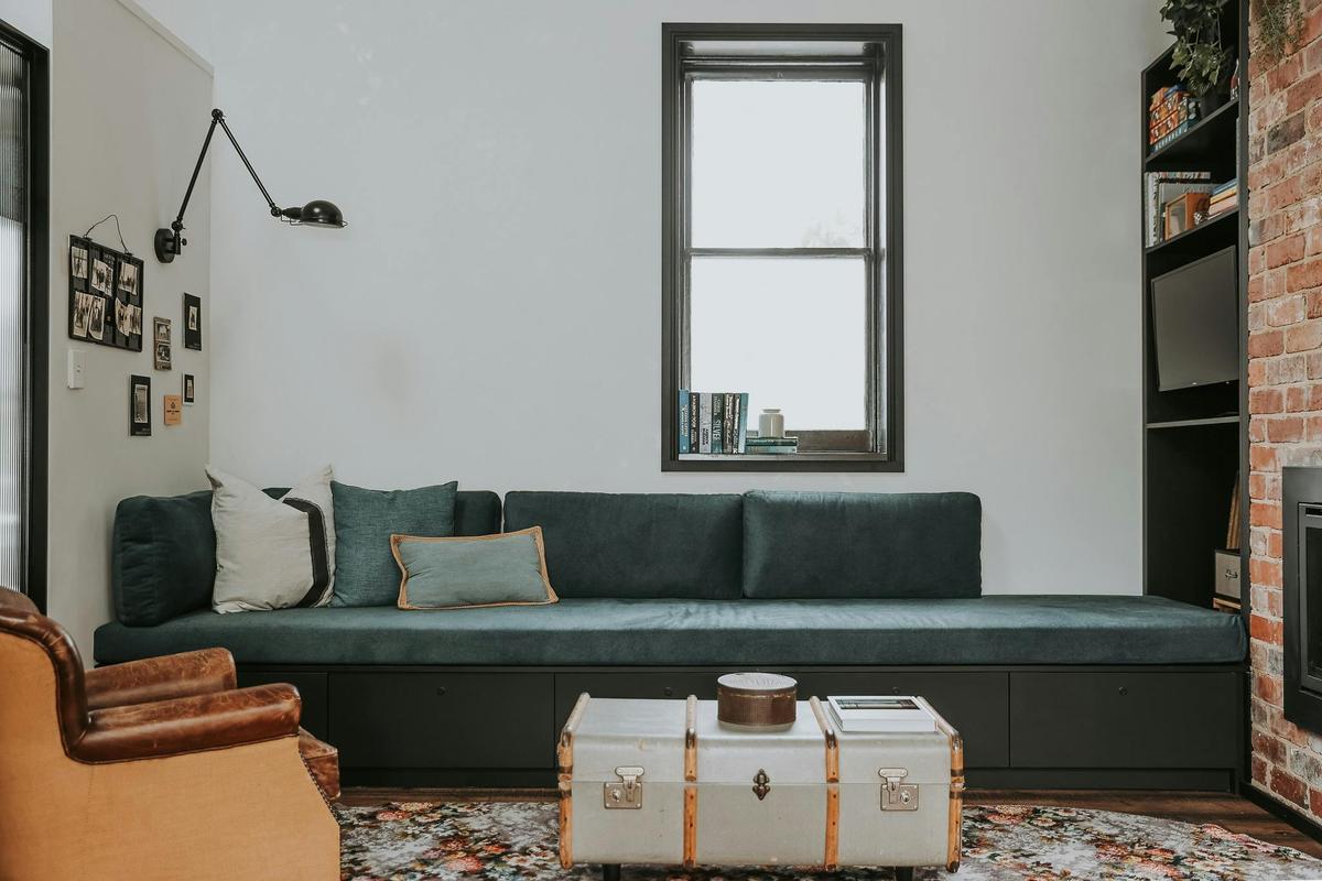 Velvet, linen and aged timbers are the textures you'll find at Braithwaite.
