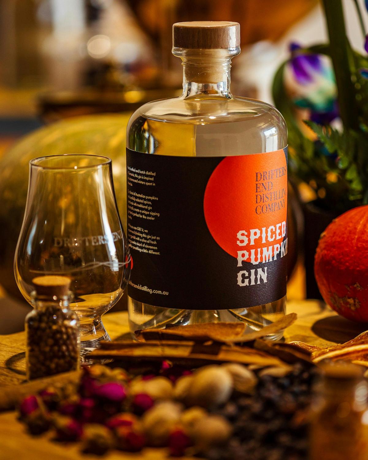 Drifters End Distilling Company Spiced Pumpkin Gin