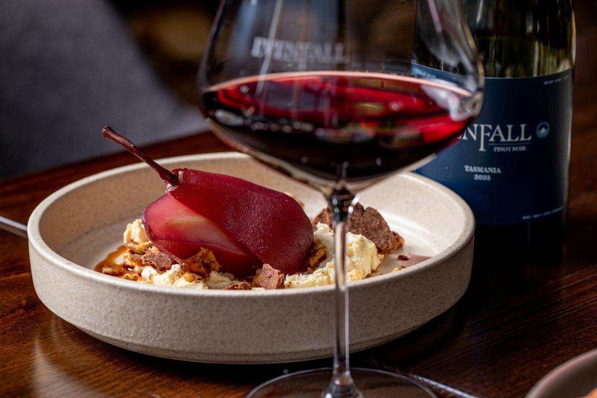 Poached Pear