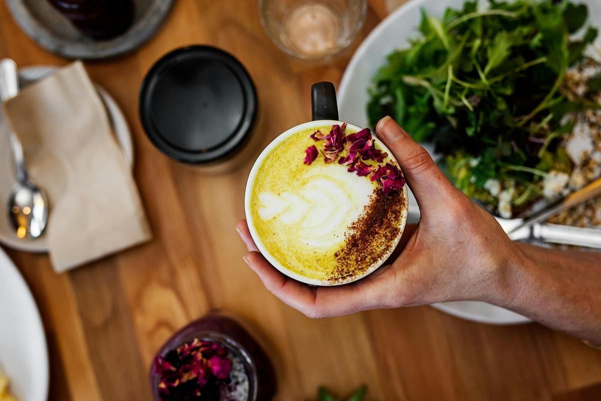 House Turmeric Latte