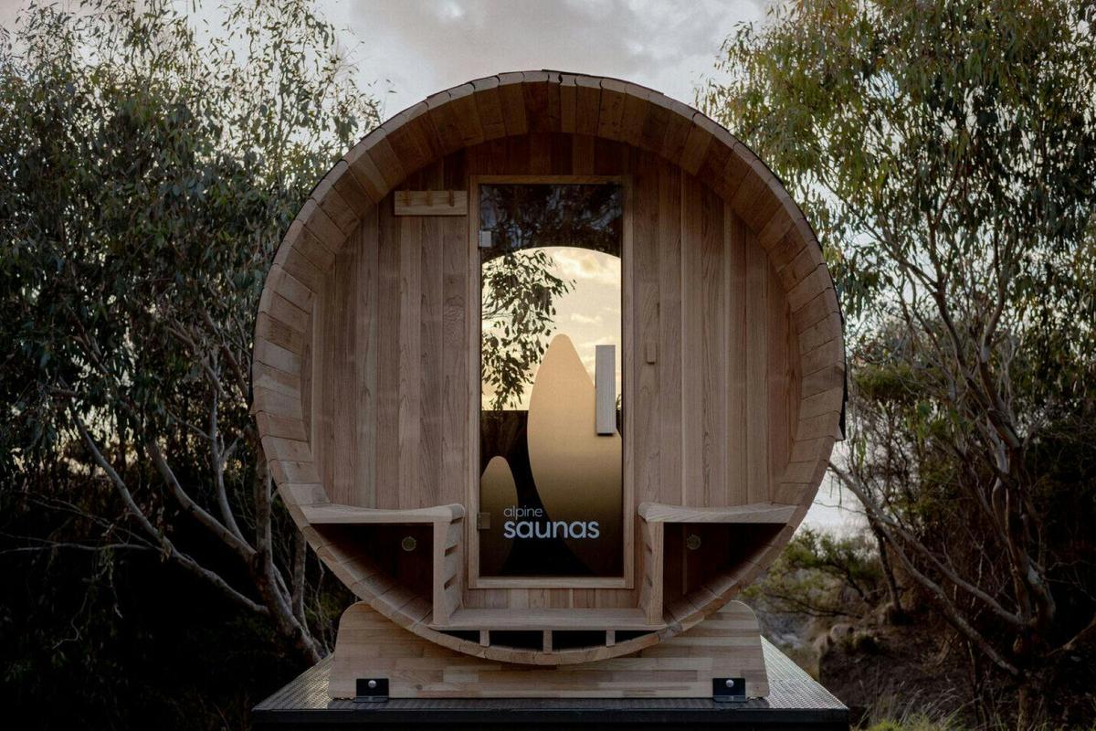 Sauna with a view