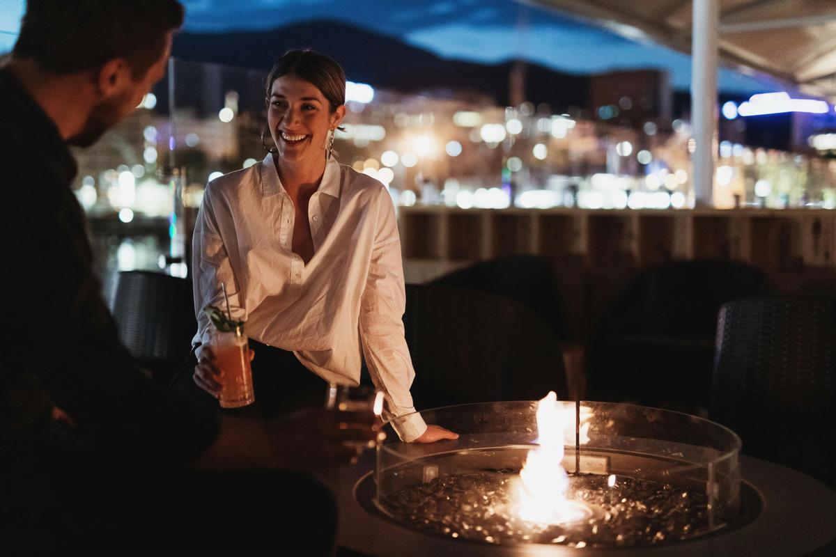 Luxury lounge bar in Hobart