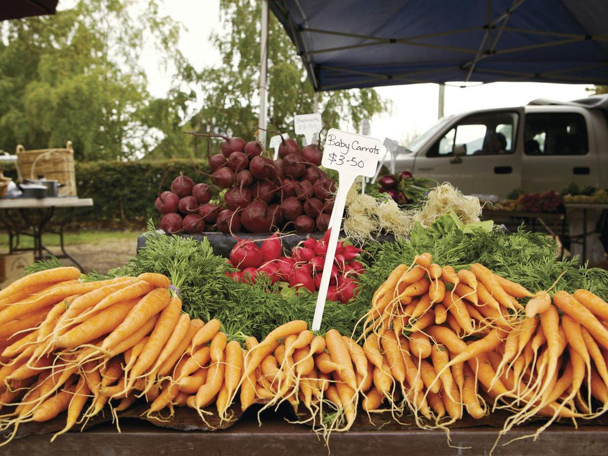 Evandale market
