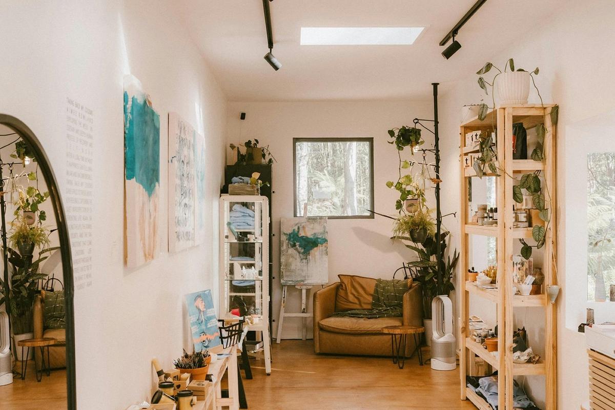 Blue Tree Gallery on the inside