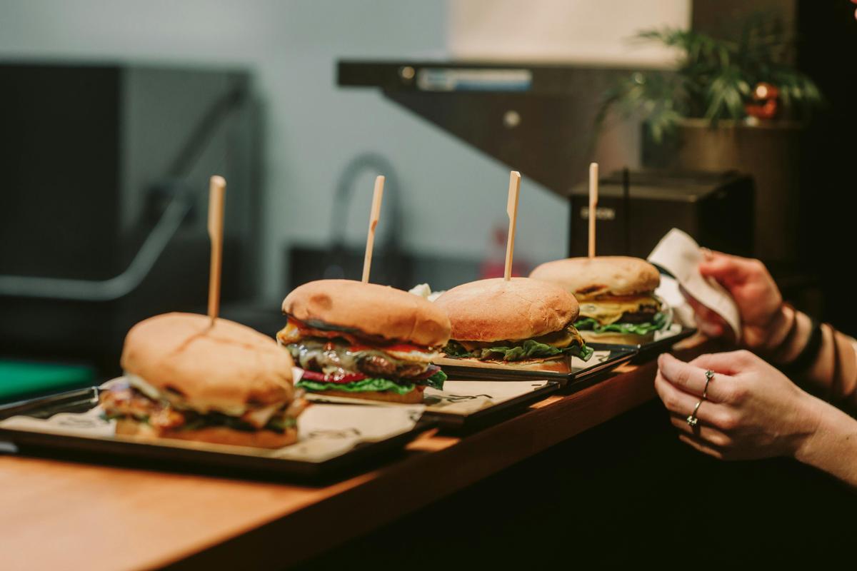 Burgers from our char-grill