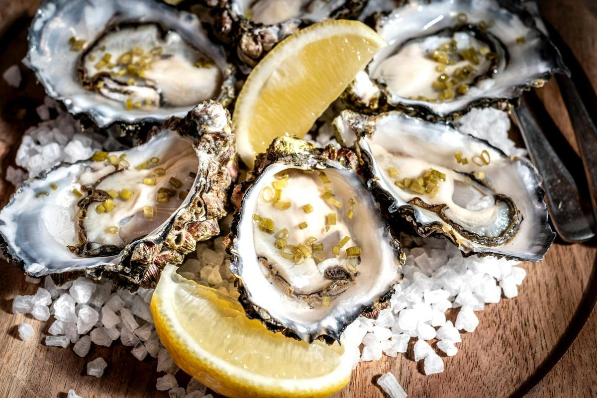 Oysters and sparkling wine are the perfect match