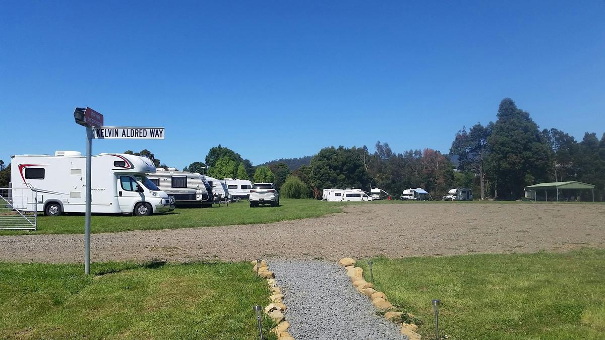 Campers at Geeveston