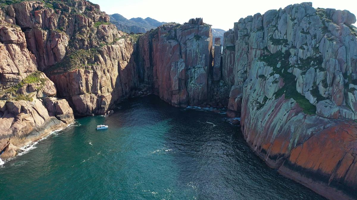 Cape Sonnerat, Schouten Island