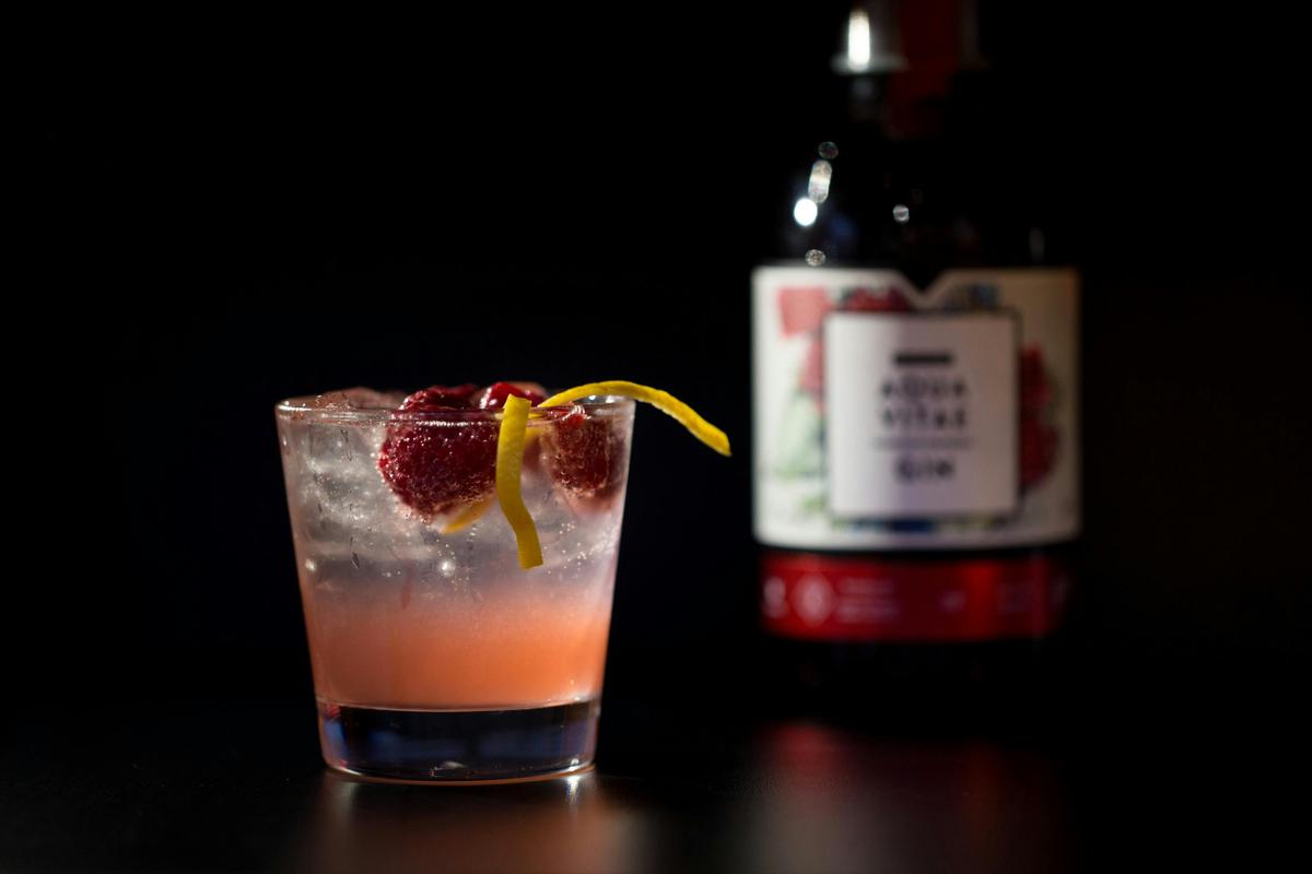 Raspberry Fizz Cocktail