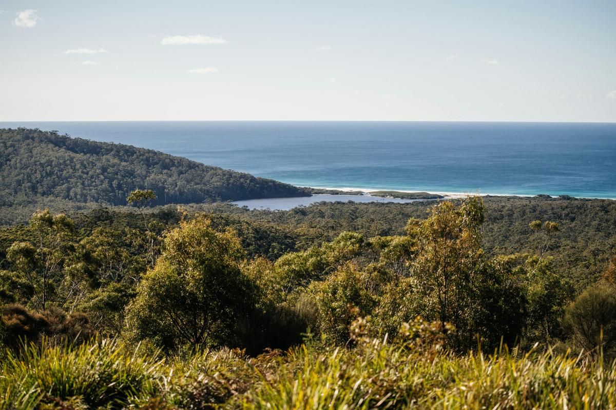 View to Friendly Beaches