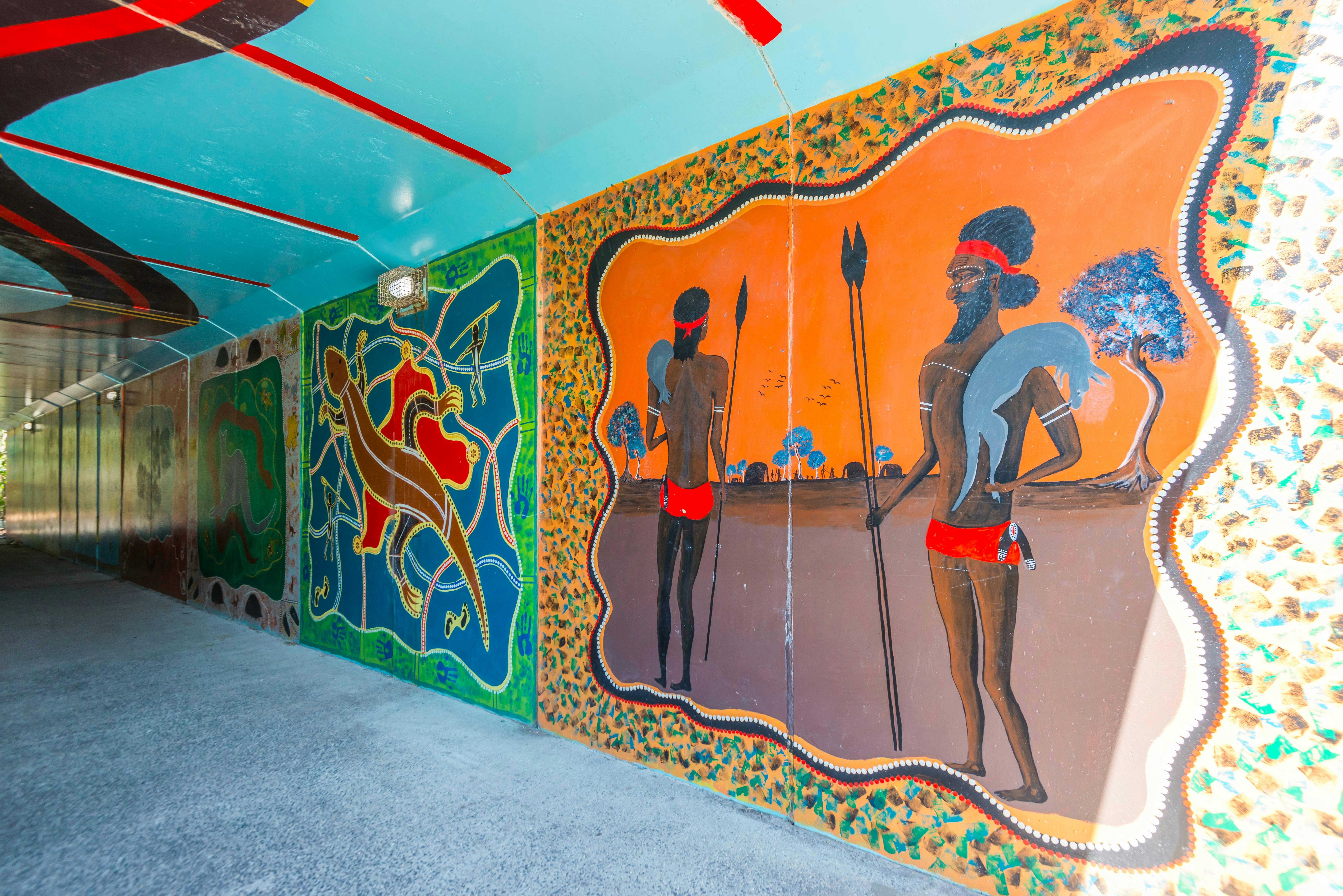 Ballina Public Art - Reconciliation Tunnel Murals