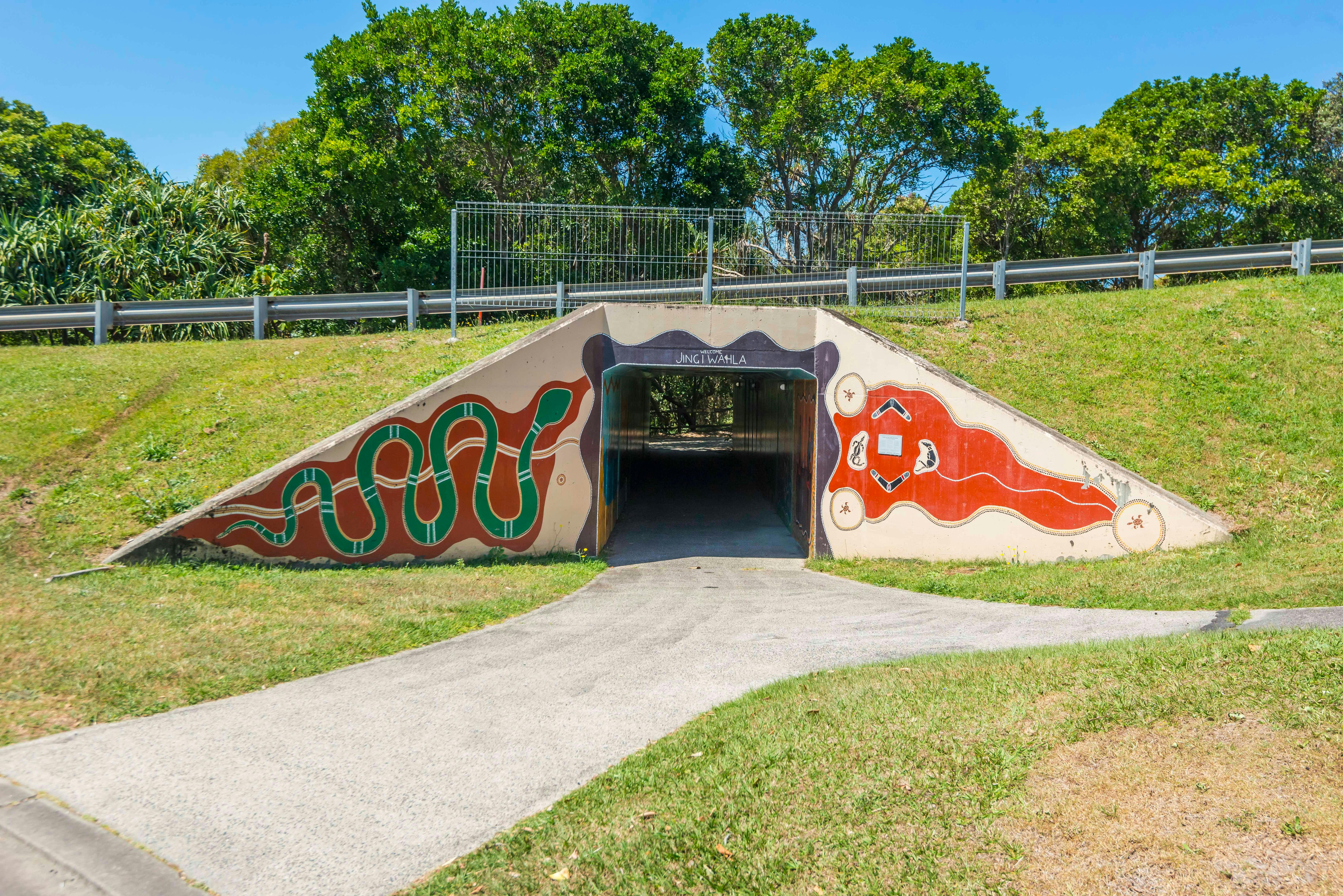 Ballina Public Art - Reconciliation Tunnel Murals