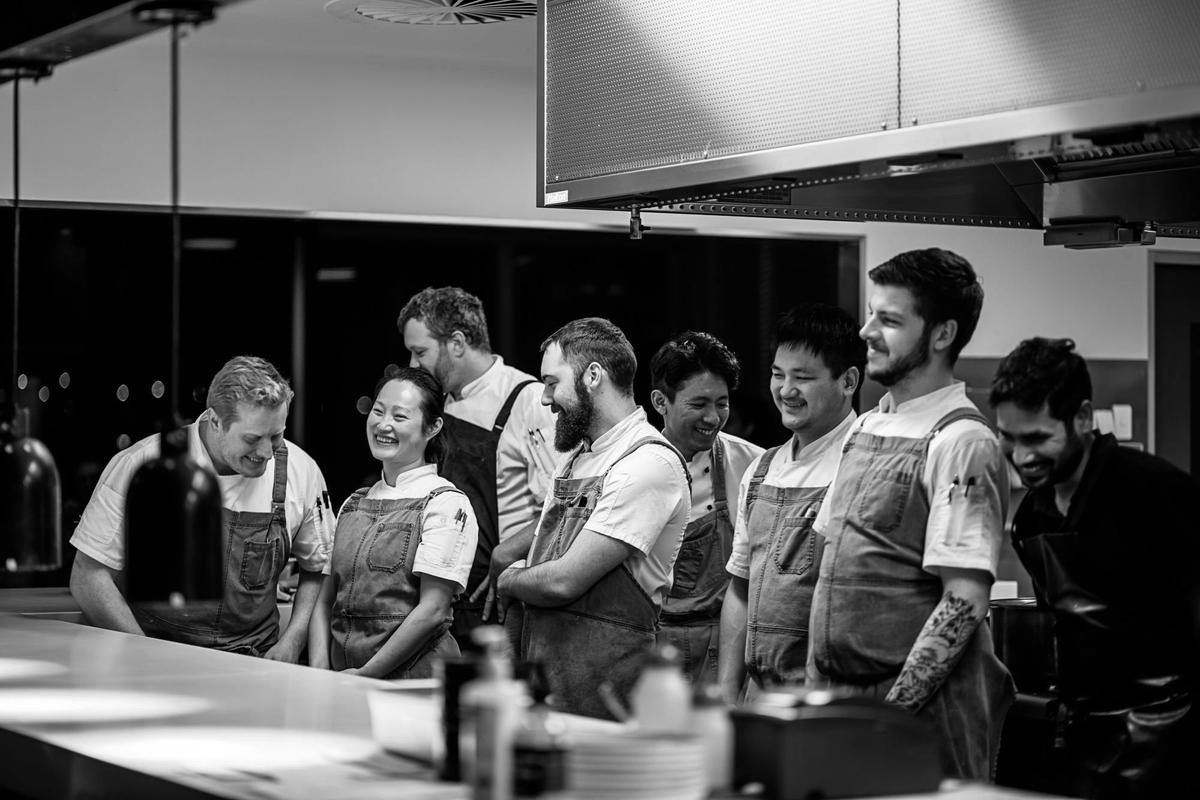 The kitchen team