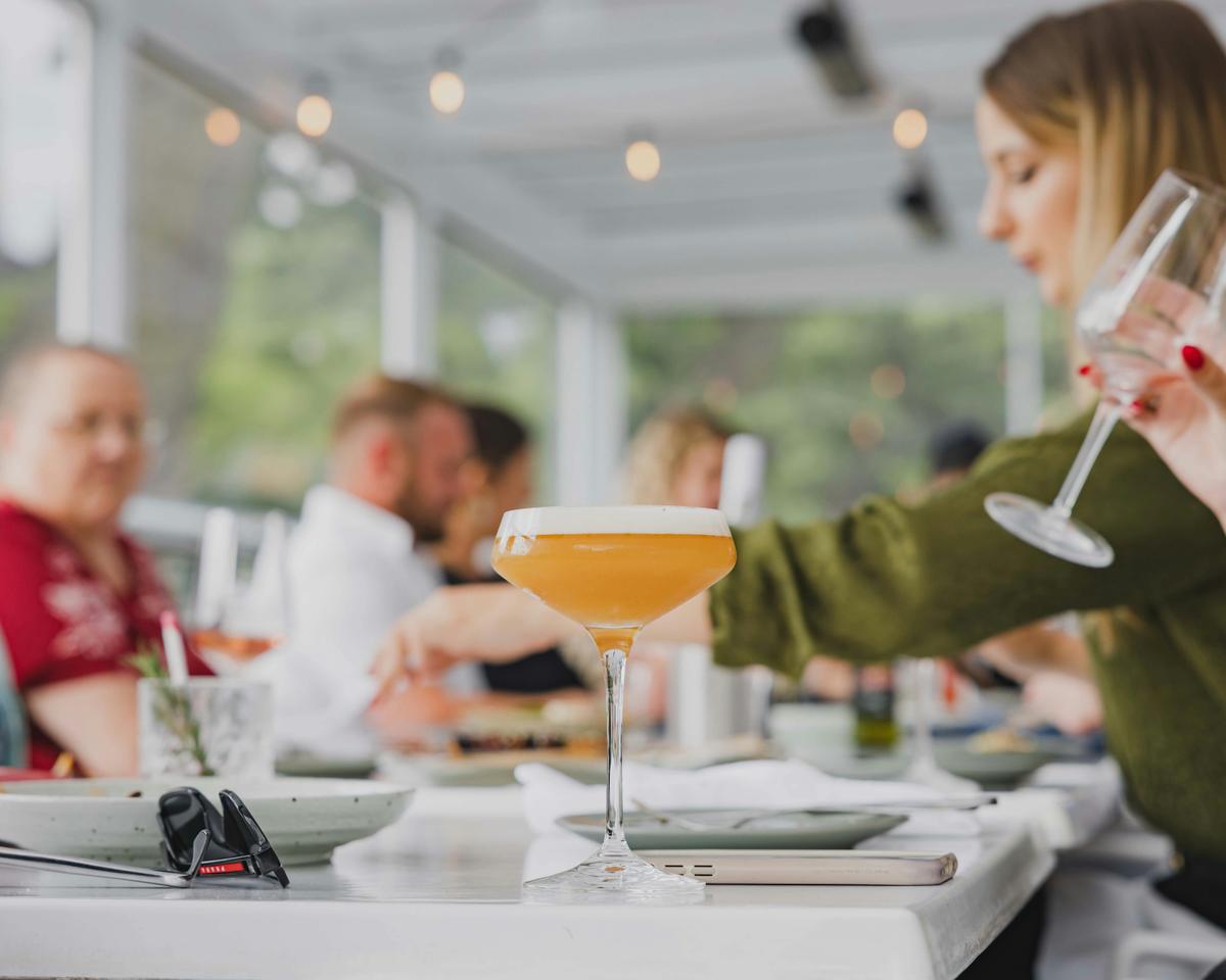 Cocktails at Boatyard