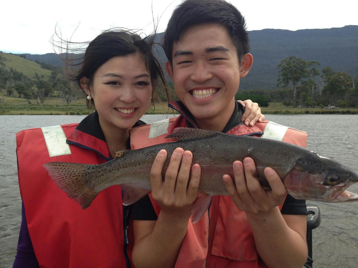 Fly fishing lessons