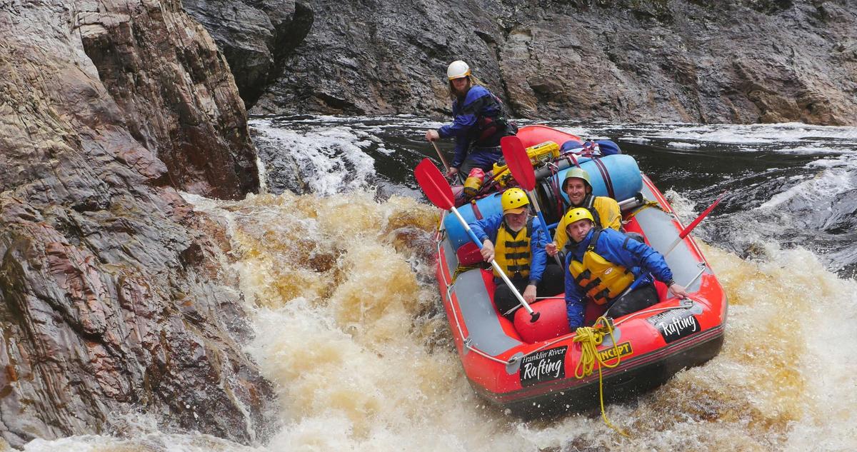 Franklin River Rafting 9 day expedition
