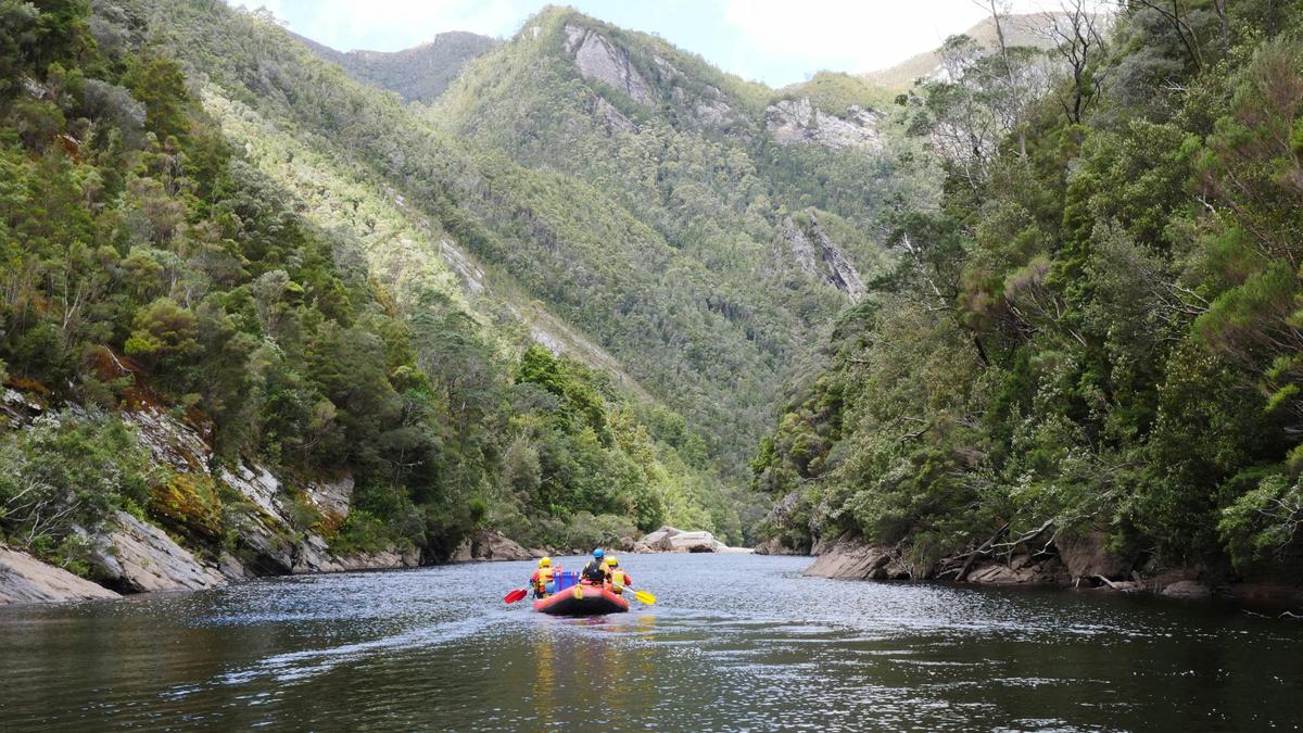 Franklin River Rafting 9 day expedition