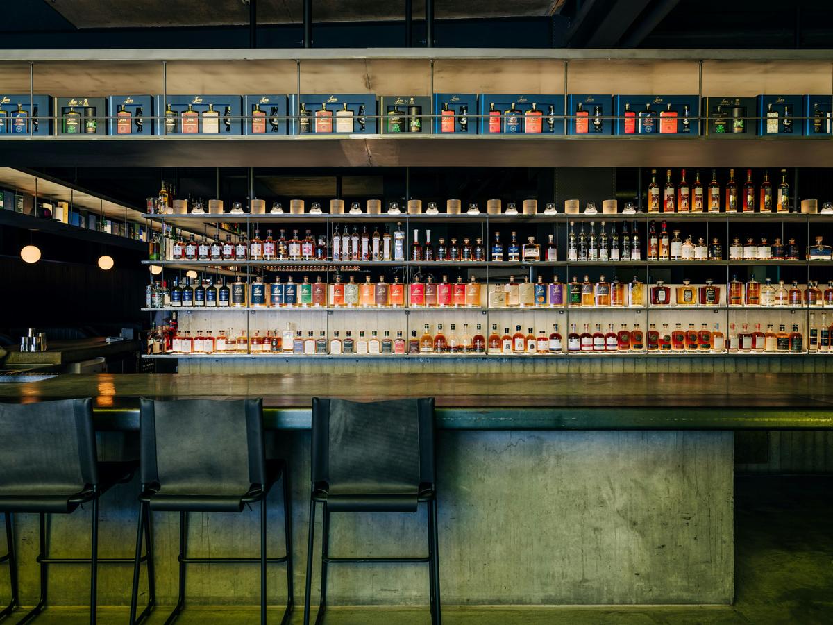 The Still back bar