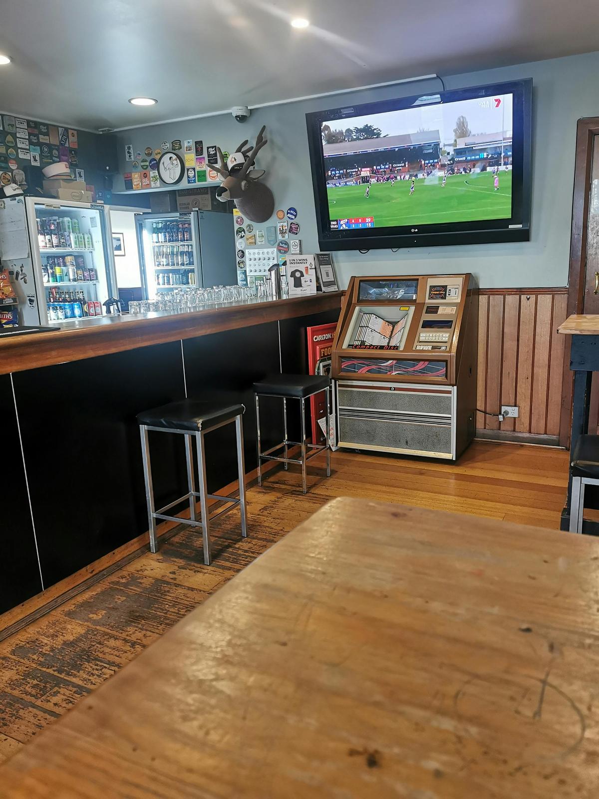 Bar area