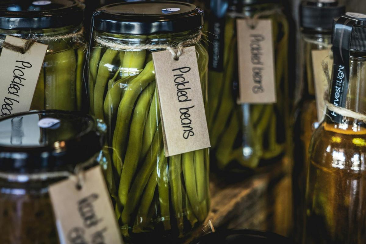 Small batch preserves made on site from local ingredients