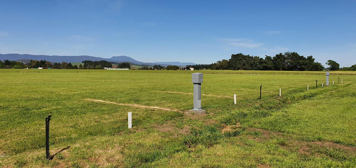 12 large powered sites with water connection