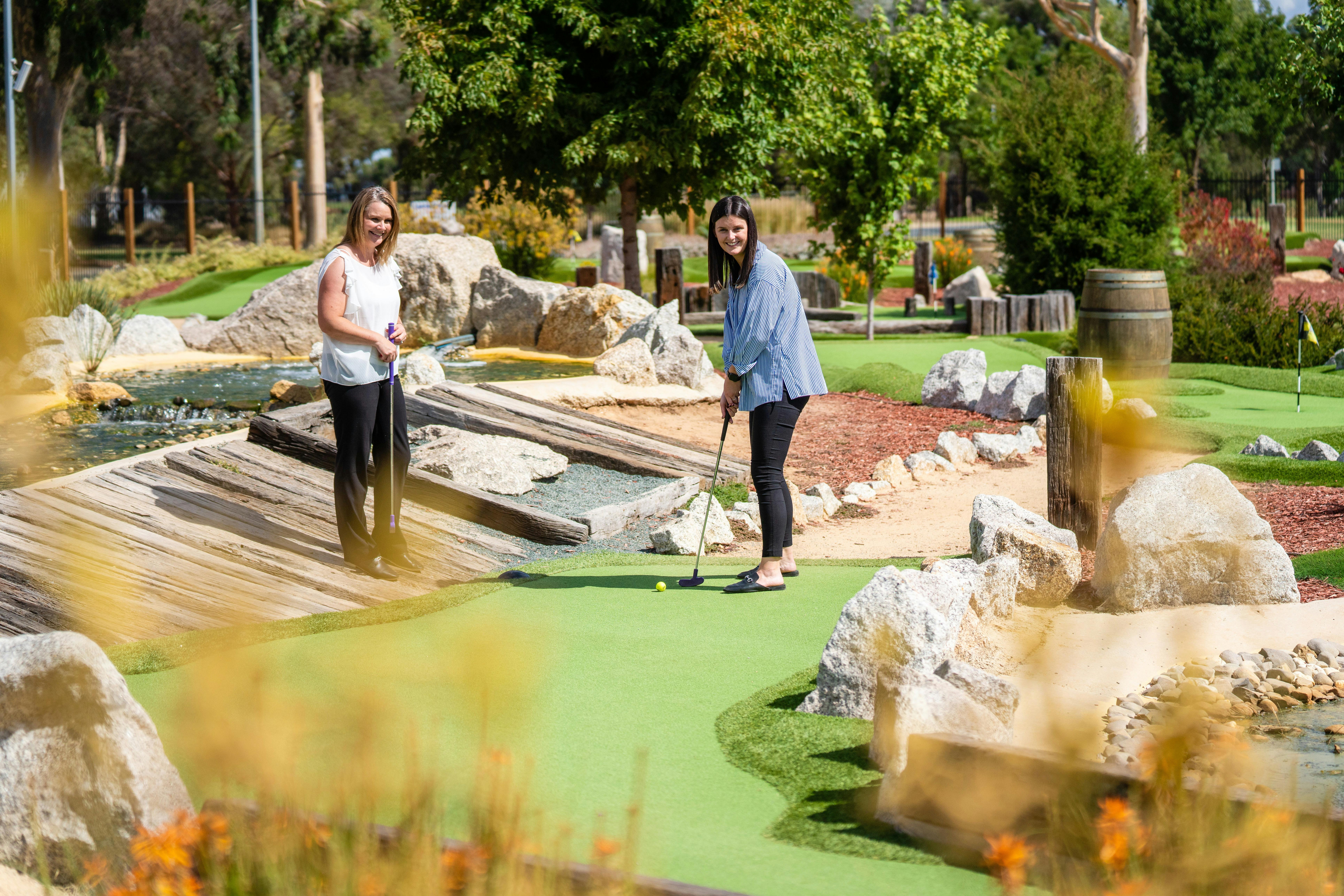 stuck for ideas for that next function , why not come out to Mini Golf for guaranteed entertainment