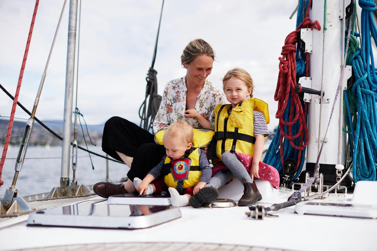 Sailing on Helsal IV