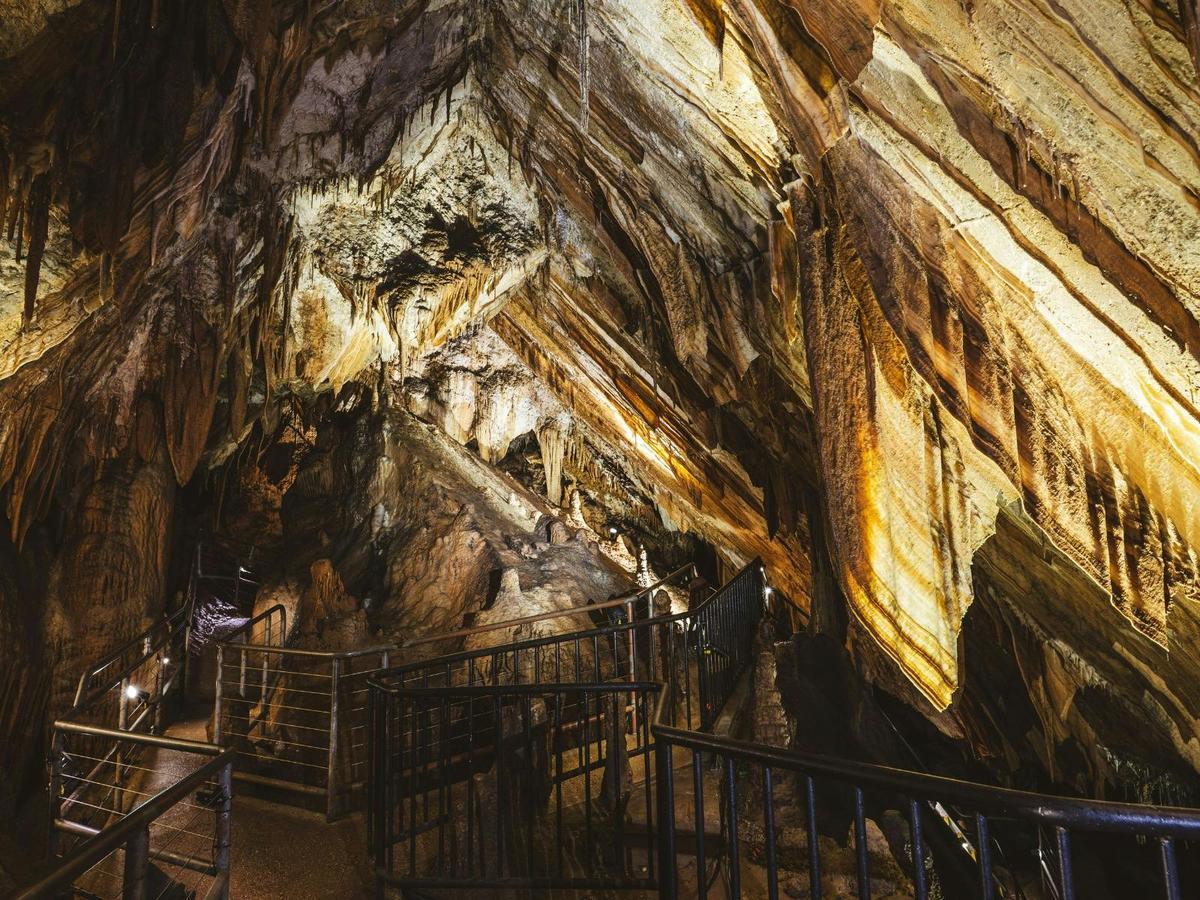 Inside Gunns Plains Caves