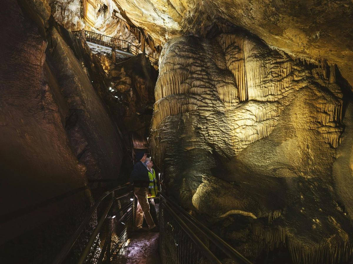 Inside Gunns Plains Caves
