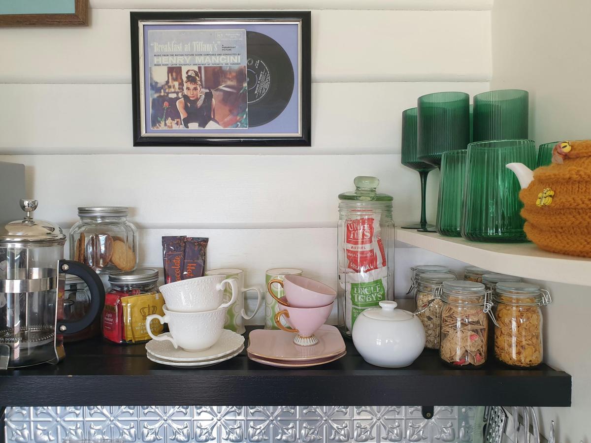 Huon Belle Homestead Some of the breakfast provisions