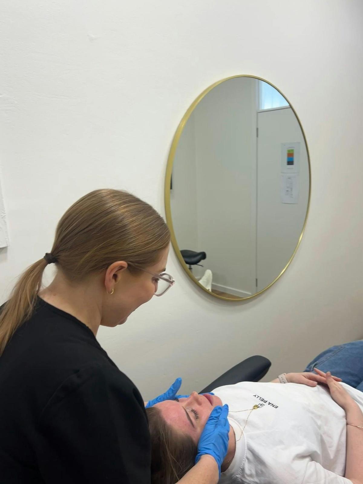 Facial Treatment at Heart Aesthetics Hobart