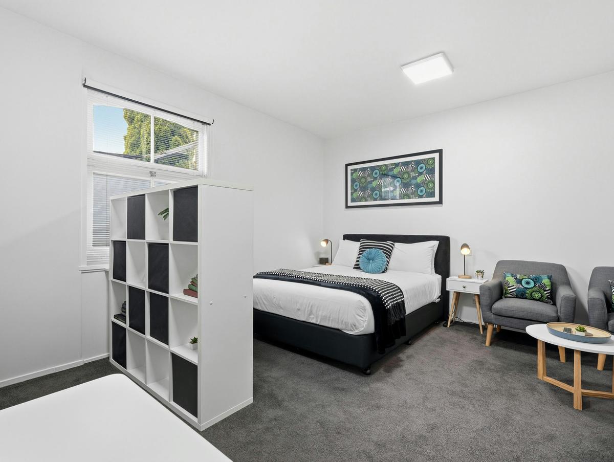 Open-plan studio
