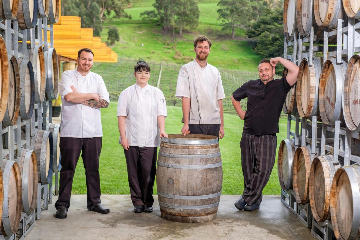The Home Hill kitchen team