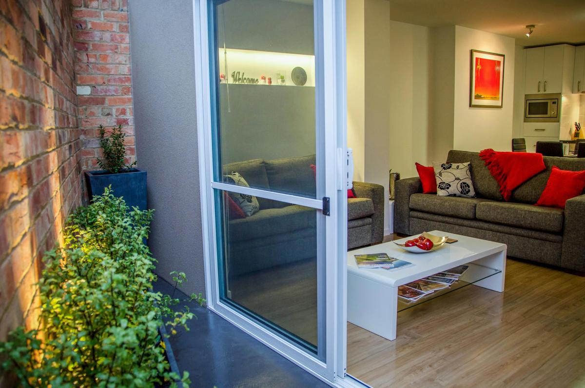 Private courtyard