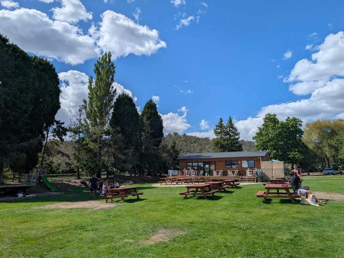 View of the Hillwood Berries Cafe from our Pick Your Own area