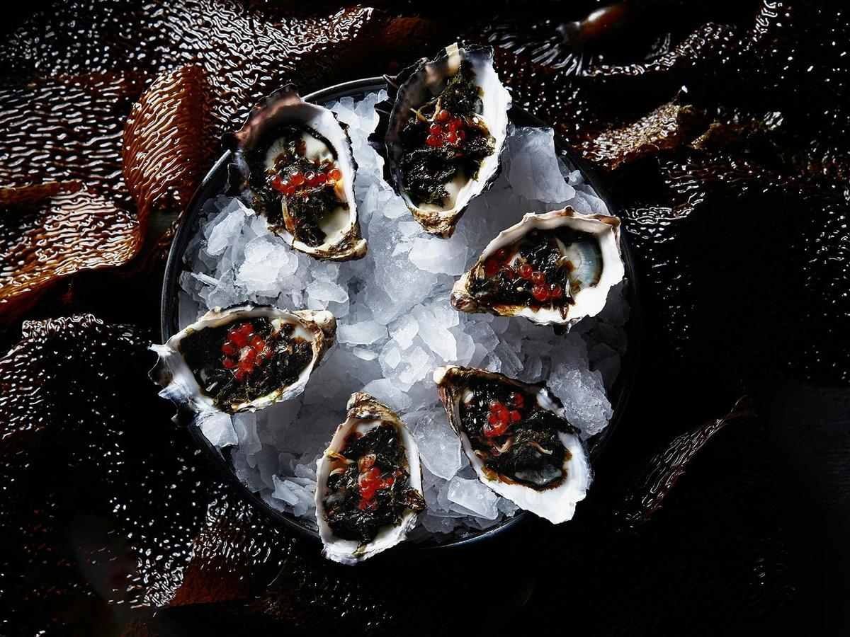 Kelp Bar signature oysters