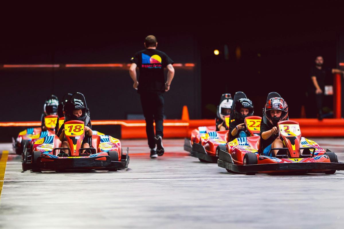 Jr Kart grid start