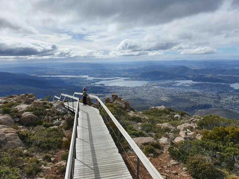 From Hobart: Mt Wellington Morning Walking Tour