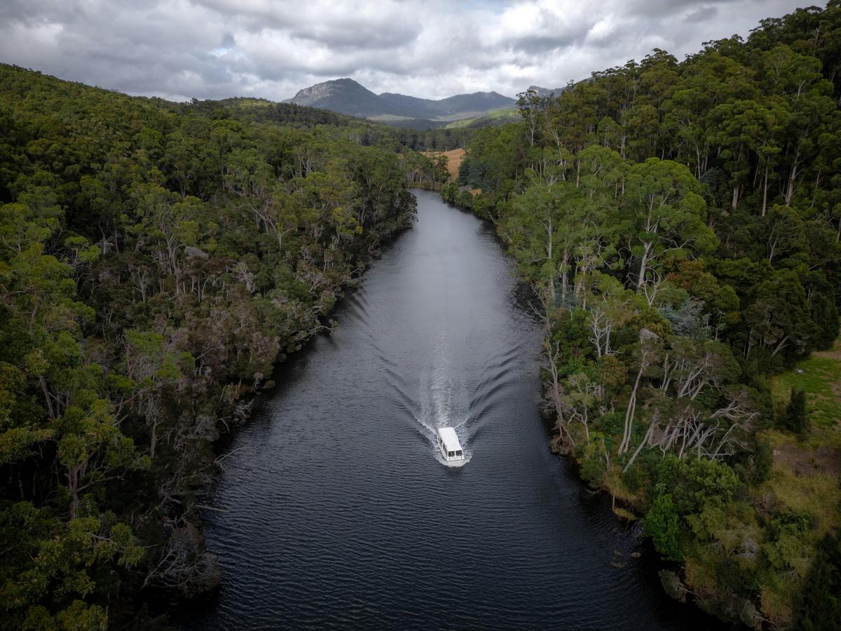 Twilight Light up the Leven River
