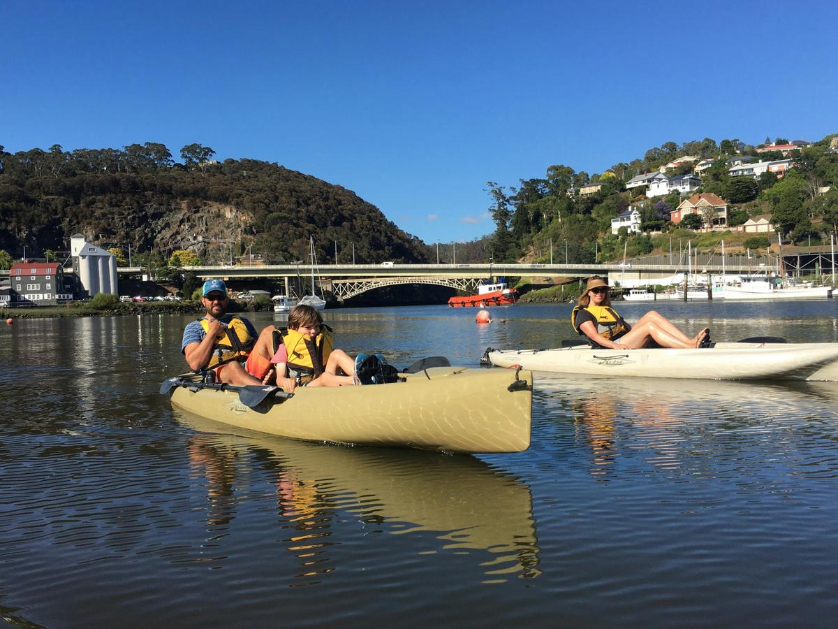 Family friendly tours on Hobie Kayak