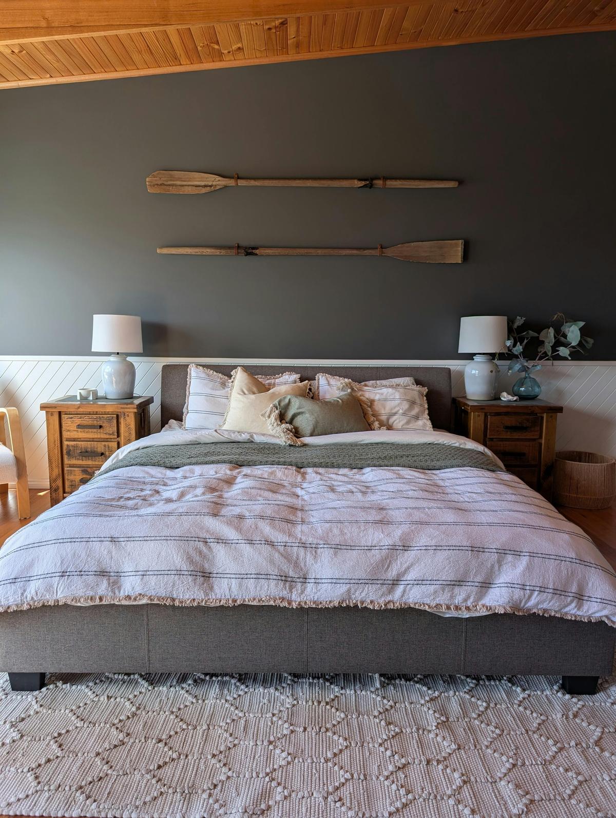Soft textures and simple style make for a peaceful stay