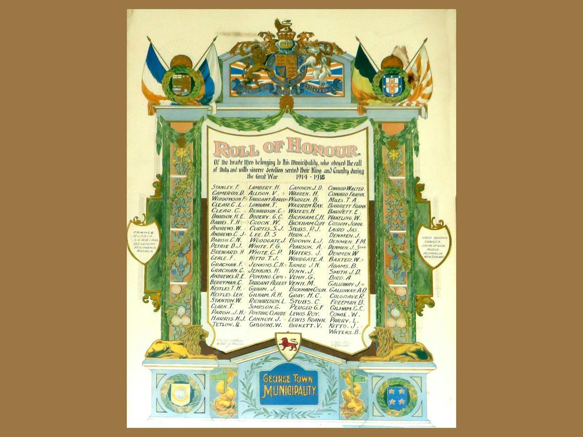 The Great War - Roll of Honour