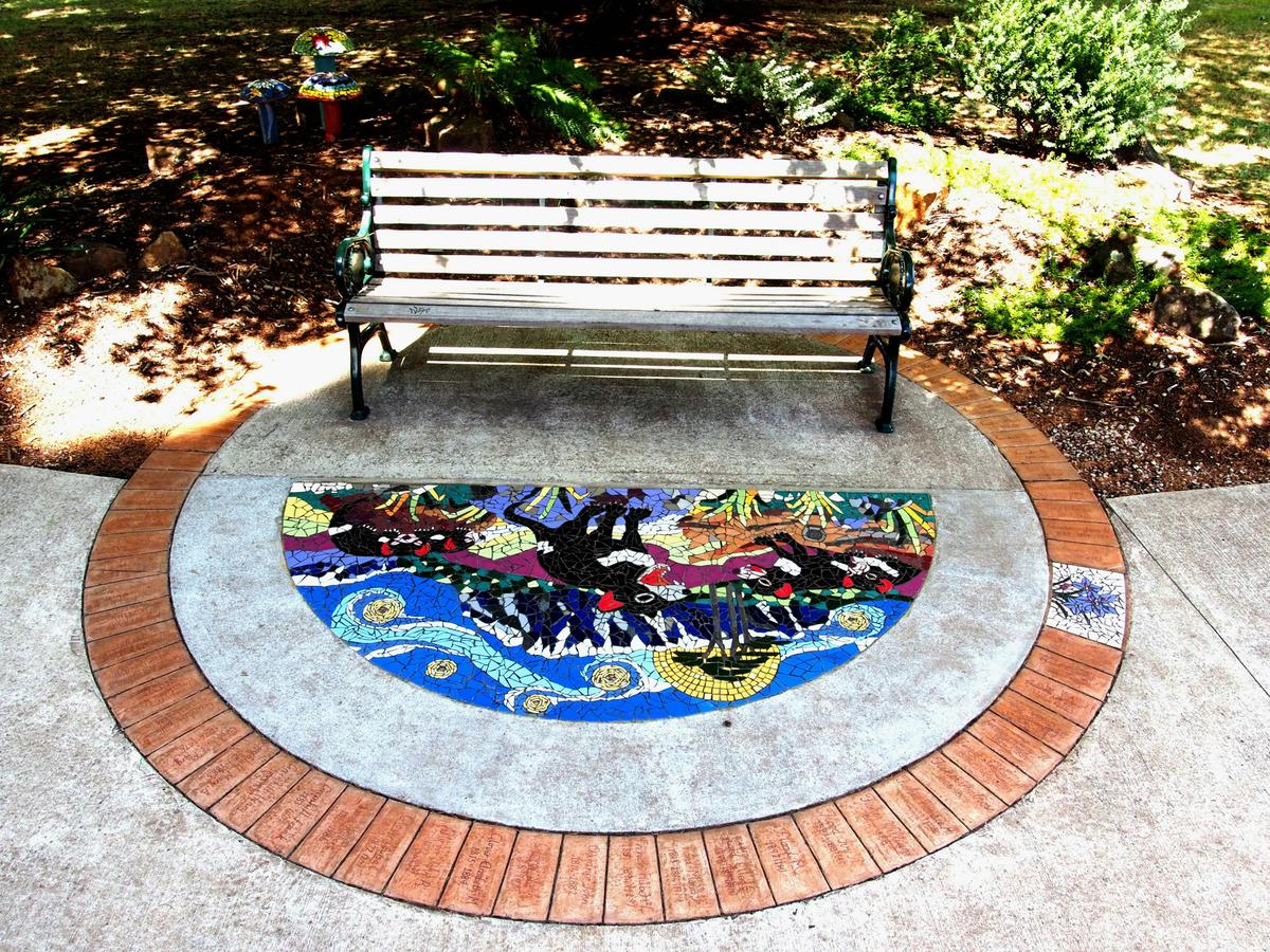 Tasmanian Devil Mosaic