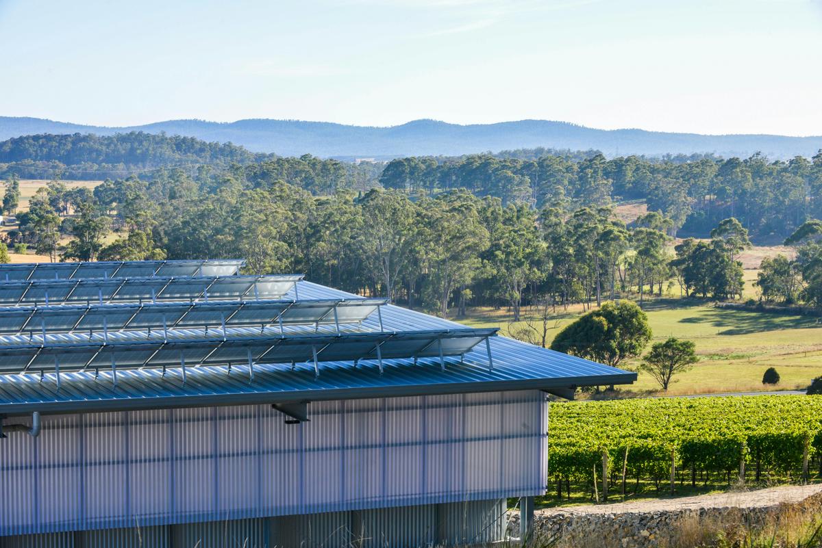 Moores Hill wines are made at our 100% off grid winery. We make wine powered by the sun!