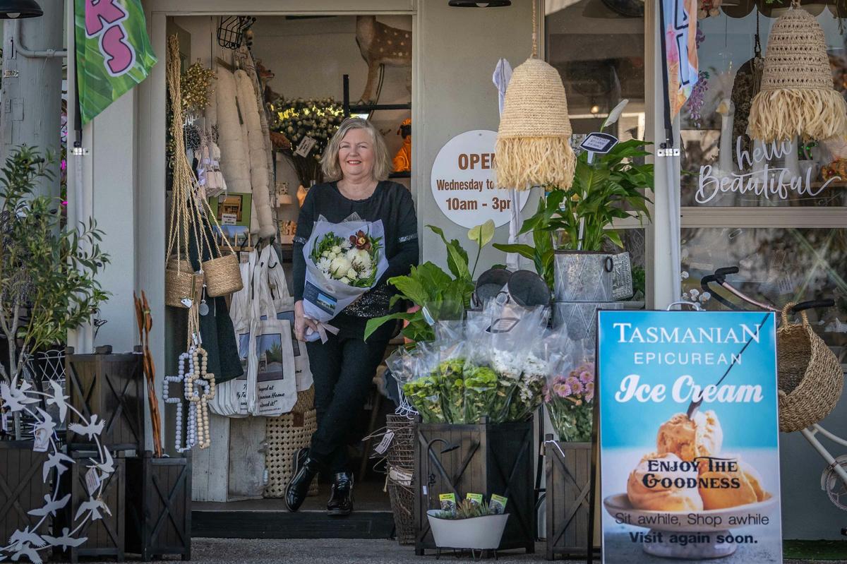 The delightful My Tasmanian Home Store at Gravelly Beach, Tasmania