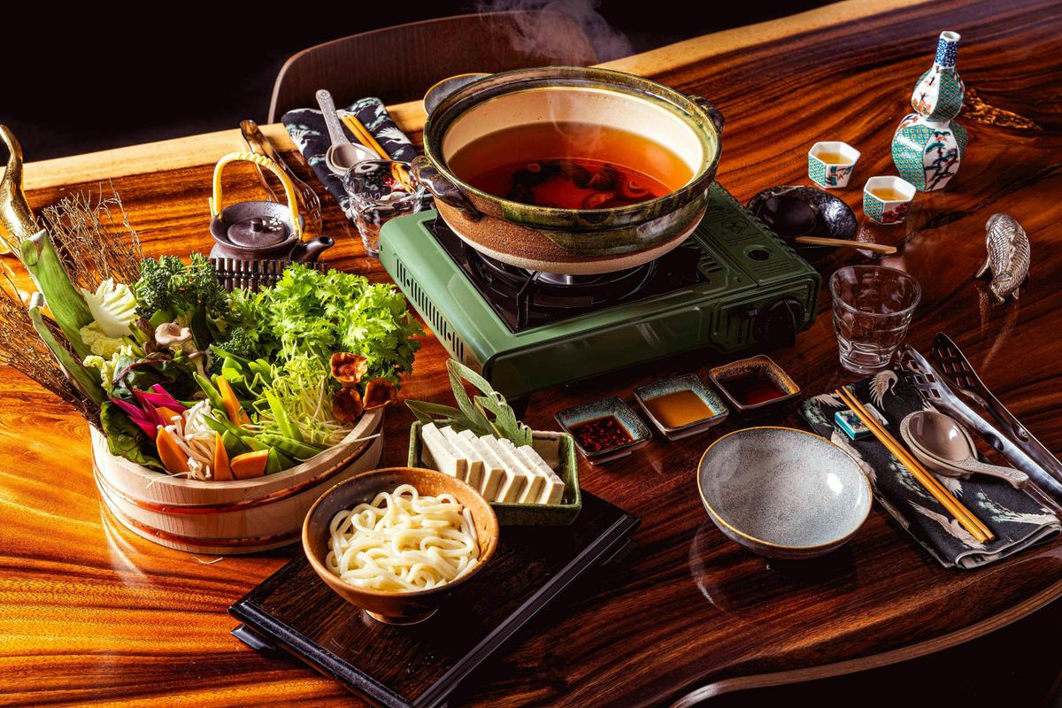 Vegetarian Shabu Shabu Dinner