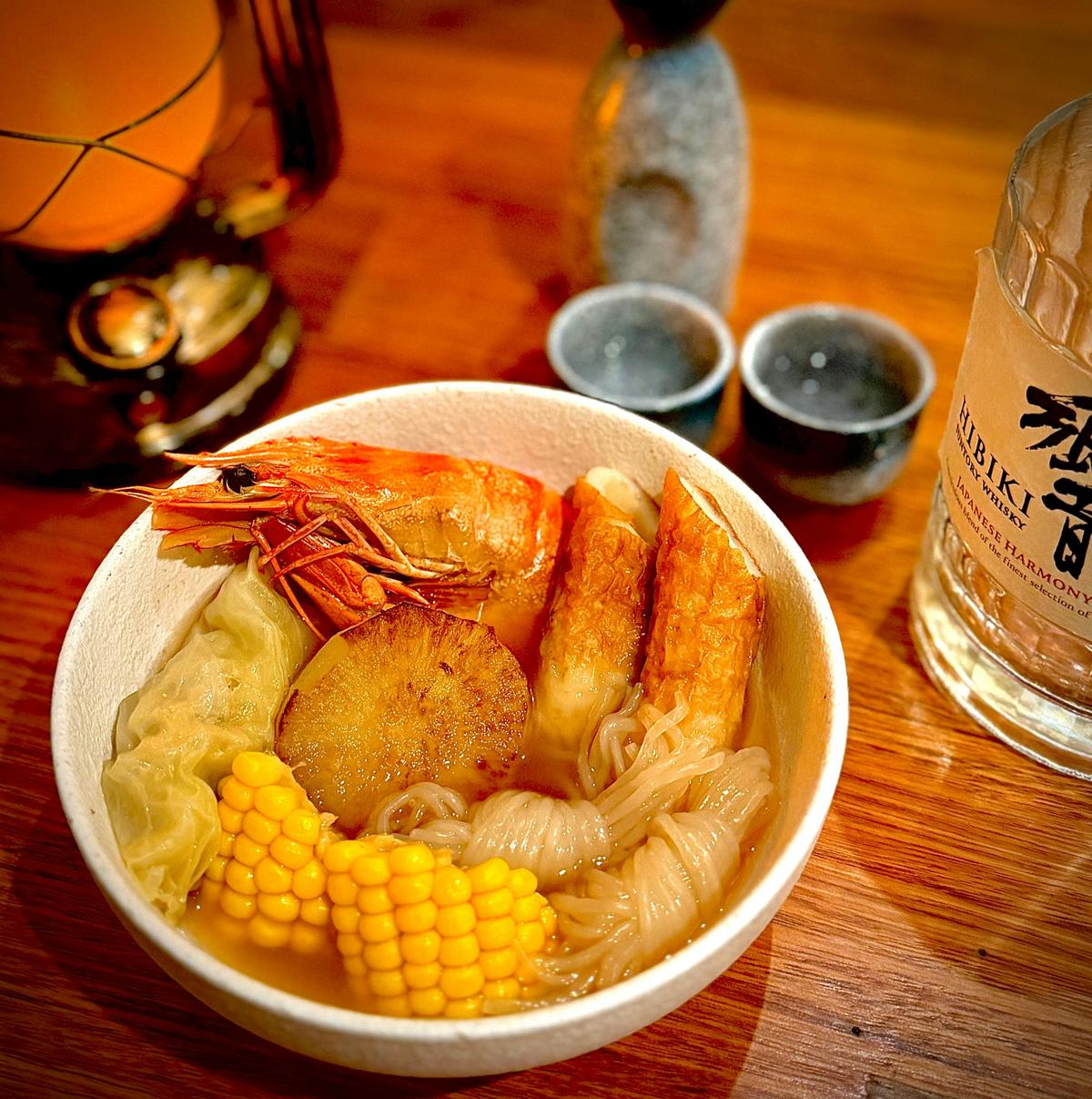 Seasonal menu