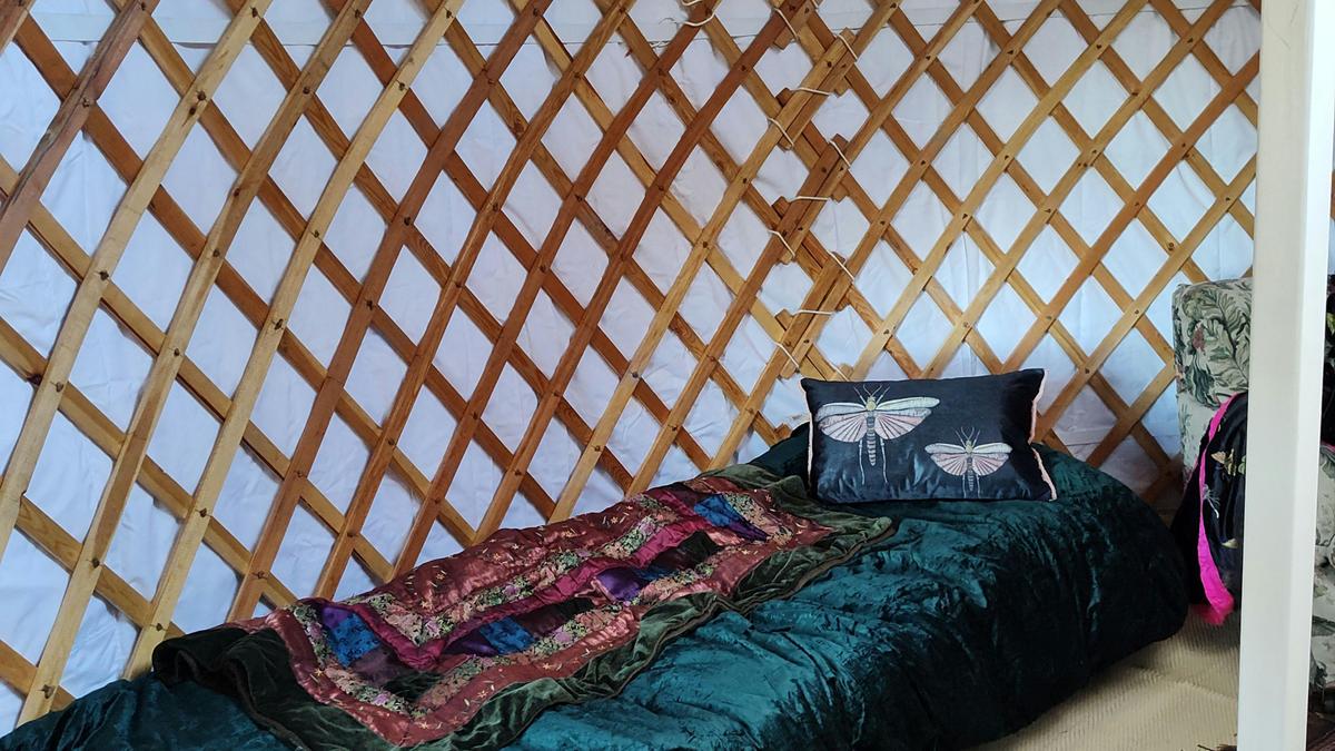 Chillout Yurt for us girls COTU