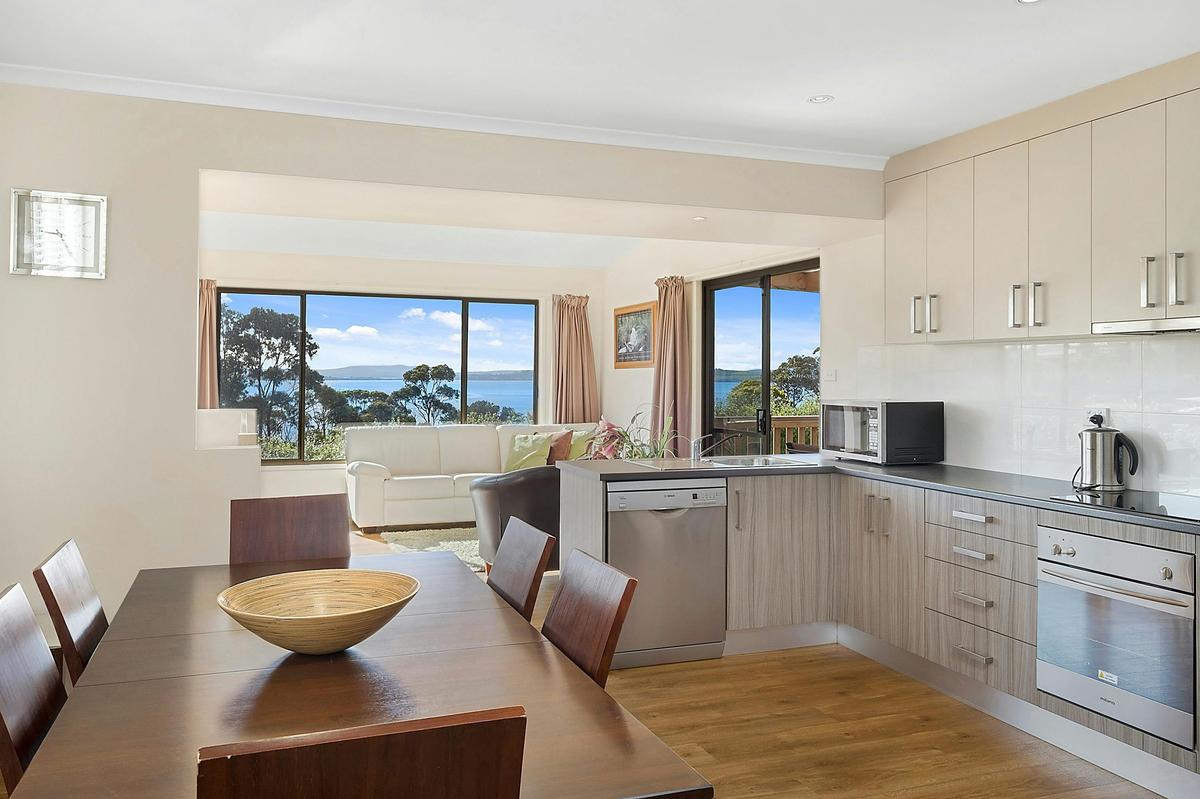 kitchen and dining