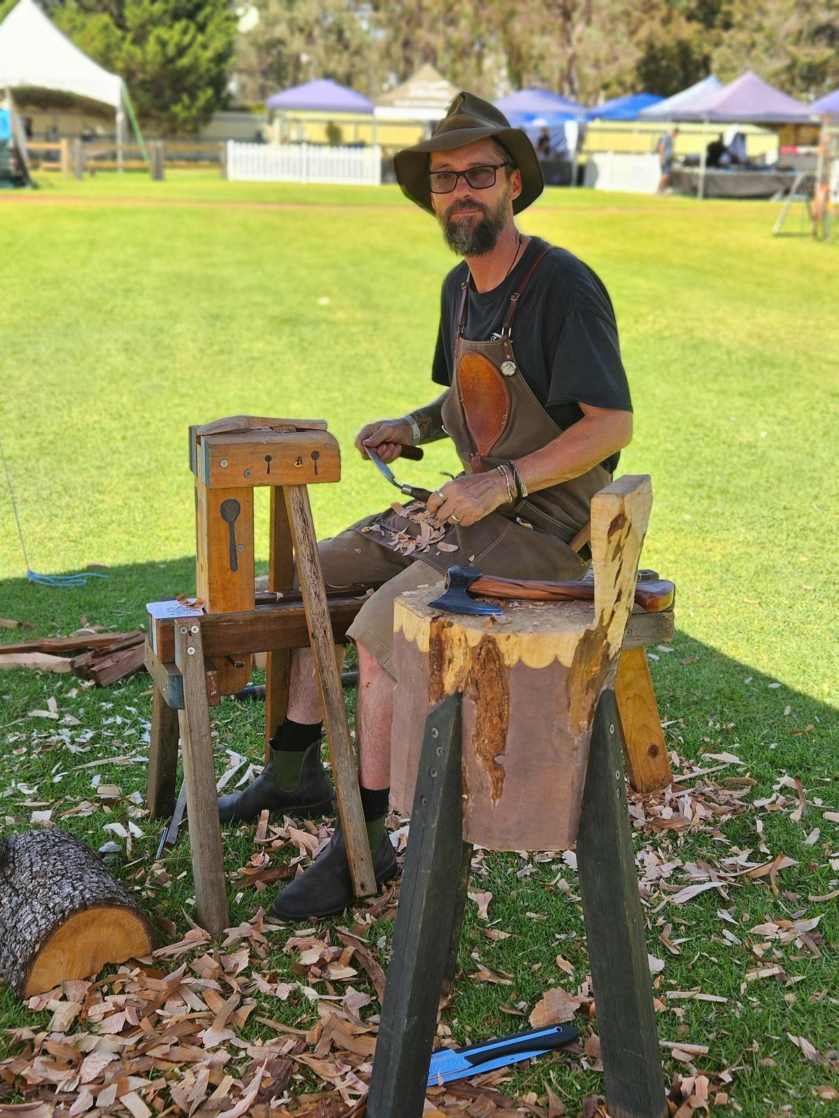 Out on the tools